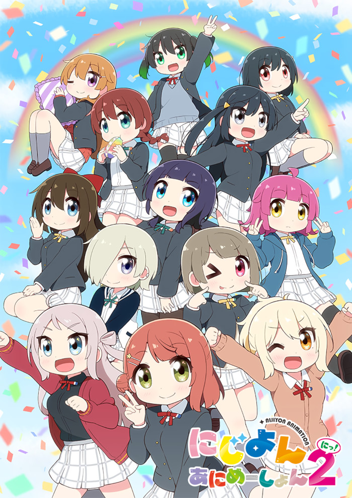Nijiyon Animation 2nd season visual Nijiyon Animation 2nd season visual